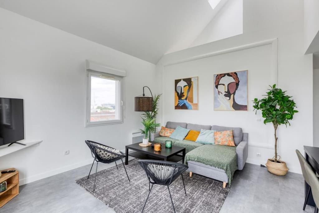 Premium Flat 6 People With Billard And Terrace Stade De France Saint-Denis  Exterior photo